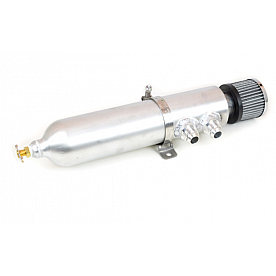 Canton Racing Universal Aluminum Breather Tank - 23-033