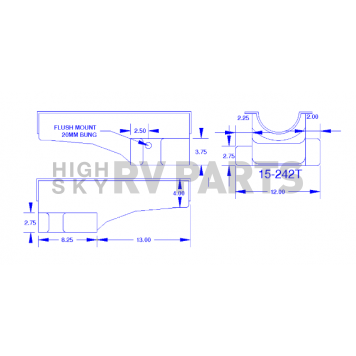 Canton Racing Wet Sump Oil Pan - 15-242T-1