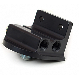 Canton Racing Billet Aluminum Remote Oil Filter Mount - 22-623