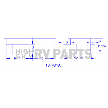 Canton Racing Drag Race Oil Pan - 13-784A-3