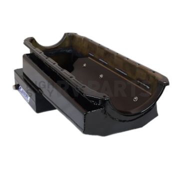 Canton Racing Drag Race Power Oil Pan - 13-344BLK-4