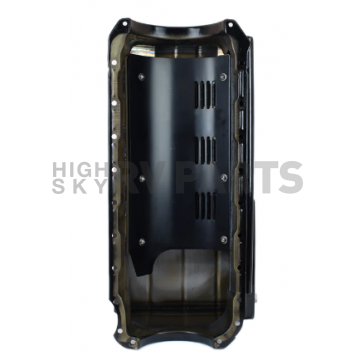 Canton Racing Drag Race Power Oil Pan - 13-344BLK-2