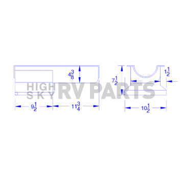 Canton Racing Drag Race Wet Sump Oil Pan - 13-120-1