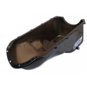 Canton Racing Engine Oil Pan - 15-389BLK-2