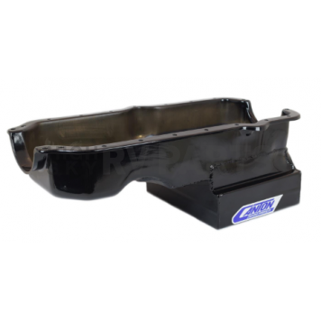Canton Racing Engine Oil Pan - 15-554BLK-3