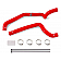 Mishimoto Radiator Hose OSEJLH18RD