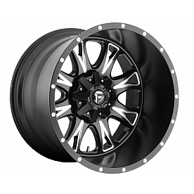 Fuel Off Road Wheel Throttle D513 - 20 x 9&nbsp;Black With Natural Accents - D51320909850