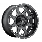 Fuel Off Road Wheel Boost D534 - 18 x 9&nbsp;Black With Natural Accents - D53418909850