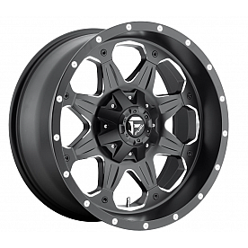 Fuel Off Road Wheel Boost D534 - 18 x 9&nbsp;Black With Natural Accents - D53418909850