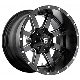 Fuel Off Road Wheel Maverick D538 - 20 x 9&nbsp;Black With Natural Accents - D53820909850