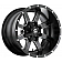 Fuel Off Road Wheel Maverick D538 - 20 x 9 Black With Natural Accents - D53820909850
