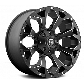 Fuel Off Road Wheel Assault D546 - 17 x 8.5&nbsp;Black With Natural Accents - D54617859852