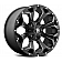 Fuel Off Road Wheel Assault D546 - 17 x 8.5 Black With Natural Accents - D54617859852