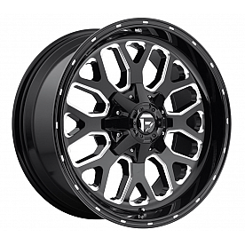 Fuel Off Road Wheel Titan D588 - 18 x 9&nbsp;Black With Natural Accents - D58818909850