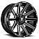 Fuel Off Road Wheel Contra D615 - 18 x 9 Black With Natural Accents - D61518909850