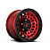 Fuel Off Road Wheel Zephyr D632 - 18 x 9 Candy Red - D63218908450