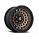 Fuel Off Road Wheel Zephyr D634 - 20 x 9 Bronze - D63420908450