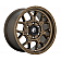 Fuel Off Road Wheel Tech D671 - 20 x 9 Bronze - D67120908450