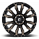 Fuel Off Road Wheel Blitz D674 - 18 x 9 Black With Natural Dark Tinted Face - D67418908450