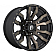 Fuel Off Road Wheel Blitz D674 - 18 x 9 Black With Natural Dark Tinted Face - D67418908450