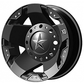 KMC Wheel XD775 Rockstar 22 x 9.5 Black - XD77522967312