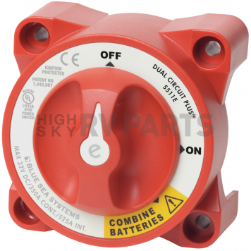 Blue Sea Battery Disconnect Switch 5511EBSS