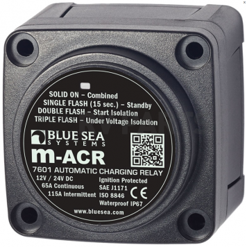Blue Sea Battery Voltage Sensing Relay 7601BSS