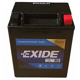 Exide Technologies Motorcycle Battery - EPX14AHL-FA
