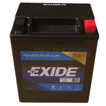 Exide Technologies Motorcycle Battery - EPX14AHL-FA