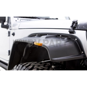 Lund International Fender Flare - Black Smooth Set Of 2 - FX707SA