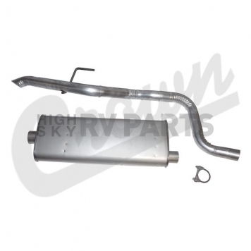 Crown Automotive Steel Muffler With Tailpipe Kit - 52080441AA
