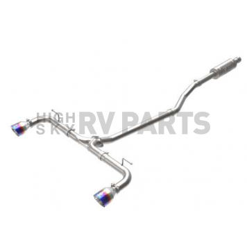 AFE Exhaust Takeda Cat Back System - 49-37015-L