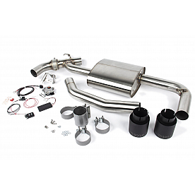 Dinan Performance Valved Axle-Back Exhaust - 2017-2024 MINI - D660-0083-BLK