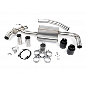 Dinan Performance Valved Axle-Back Exhaust - 2016-2023 BMW - D660-0088-BLK