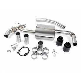 Dinan Performance Valved Axle-Back Exhaust - 2016-2023 BMW - D660-0088-BLK