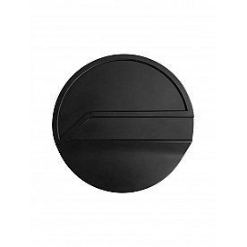 Drake Automotive Fuel Door - Aluminum Black - JR3B-6640526-BK