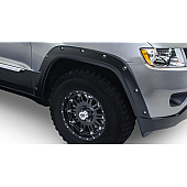 Bushwacker Fender Flare - Black Dura-Flex 2000 ABS Smooth Plastic Matte Set Of 2 - 1007502