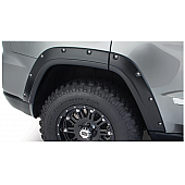 Bushwacker Fender Flare - Black Dura-Flex 2000 ABS Smooth Plastic Matte Set Of 2 - 1007602