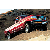 Bushwacker Fender Flare - Black Dura-Flex 2000 ABS Smooth Plastic Matte Set Of 2 - 2002011
