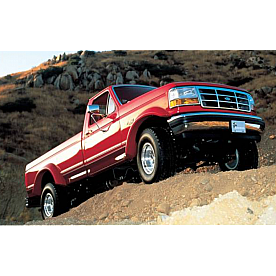 Bushwacker Fender Flare - Black Dura-Flex 2000 ABS Smooth Plastic Matte Set Of 2 - 2002011