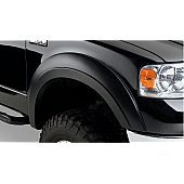 Bushwacker Fender Flare - Black Dura-Flex 2000 ABS Smooth Plastic Matte Set Of 2 - 2005102