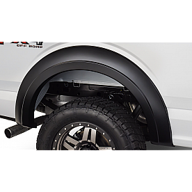 Bushwacker Fender Flare - Black Dura-Flex 2000 ABS Smooth Plastic Matte Set Of 2 - 2009402