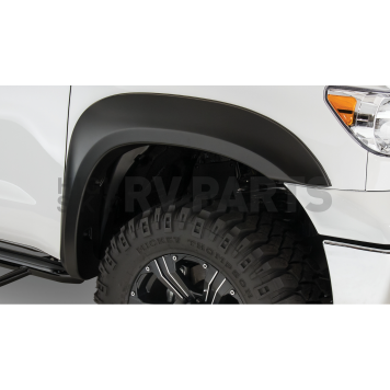 Bushwacker Fender Flare - Black Dura-Flex 2000 ABS Smooth Plastic Matte Set Of 2 - 3003502