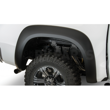 Bushwacker Fender Flare - Black Dura-Flex 2000 ABS Smooth Plastic Matte Set Of 2 - 3003602