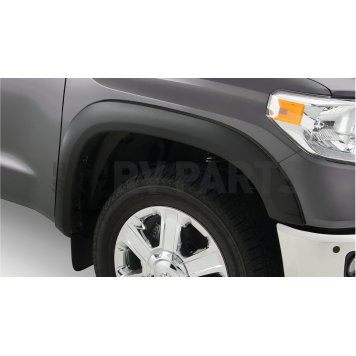 Bushwacker Fender Flare - Black Dura-Flex 2000 ABS Smooth Plastic Matte Set Of 2 - 3003702