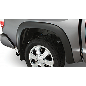 Bushwacker Fender Flare - Black Dura-Flex 2000 ABS Smooth Plastic Matte Set Of 2 - 3003802