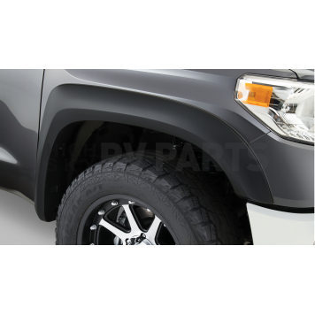 Bushwacker Fender Flare - Black Dura-Flex 2000 ABS Smooth Plastic Matte Set Of 2 - 3004102