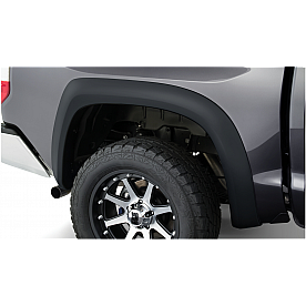 Bushwacker Fender Flare - Black Dura-Flex 2000 ABS Smooth Plastic Matte Set Of 2 - 3004202