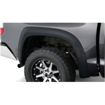Bushwacker Fender Flare - Black Dura-Flex 2000 ABS Smooth Plastic Matte Set Of 2 - 3004202