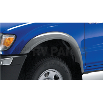Bushwacker Fender Flare - Black Dura-Flex 2000 ABS Smooth Plastic Matte Set Of 2 - 3102911